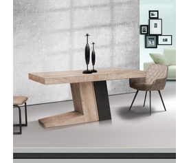 Ariel Τραπέζι Επεκτεινόμενο Ξύλινο Ελληνικής Κατασκευής 170+50+50x90xH75cm