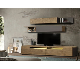 ΣΕΤ ΣΑΛΟΝΙΟΥ ARIELLE ΑΠΟ ΔΡΥΣ  190χ50x45εκατ.