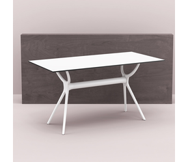 AIR ΤΡΑΠΕΖΙ 180Χ90Χ74εκ. WHITE LAMINATE 12mm