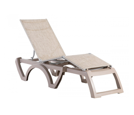 Bali ξαπλώστρα 205x70x38  taupe