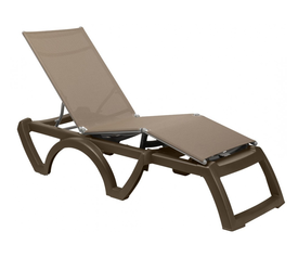 Bali ξαπλώστρα 205x70x38 ΚΑΦΕ-TAUPE