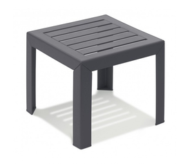 Miami χαμηλό τραπεζάκι Ανθρακί 40x40x35cm