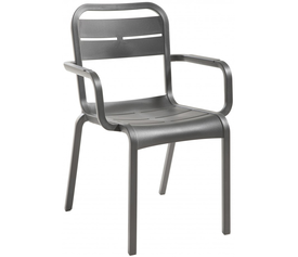 CANNES πολυθρόνα Ανθρακί 62,5x60x89cm