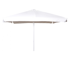 3x3 ALU ομπρέλα αλουμινίου ΛΕΥΚΗ