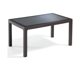 Defence150 τραπέζι καφέ με τζάμι 150x90x75cm