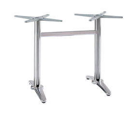 Roma ALU διπλή βάση  58cm x 108cm x 72cm ΛΕΥΚΟ