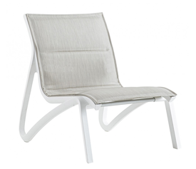 Sunset Confort lounge καρέκλα ΛΕΥΚΗ 74x83x84