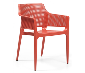 Boom πολυθρόνα polypropylene  ΚΟΚΚΙΝΟ 60x54x80