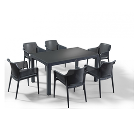 Boom τραπεζαρία set 7τμχ 150x90