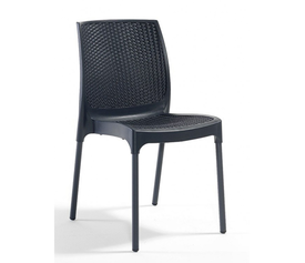 Parker καρέκλα Ανθρακί 58x55x89(45)cm