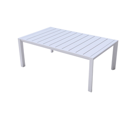 Sunset coffee table 60x100x37cm  Ice White