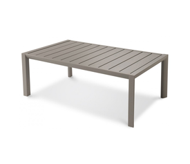 Sunset coffee table 60x100x37cm Platinum Grey