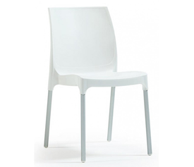 Norman καρέκλα χωρίς Μπράτσα Λευκή 42x58x84cm