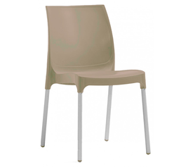 Norman καρέκλα αλουμινίου Sand 42x58x84