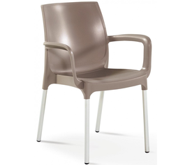 Norman πολυθρόνα αλουμινίου Sand 55x58x82