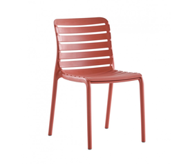 Parm Καρέκλα Πολυπροπυλενίου Red 47x56x47/82cm