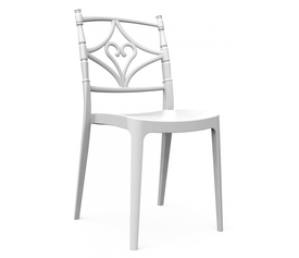 BALO καρέκλα 45x52x81 ΛΕΥΚΟ