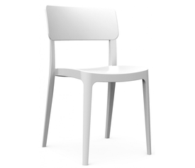 Pano καρέκλα Λευκή 46x51x82cm