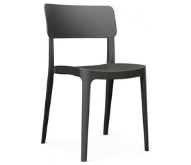 Pano καρέκλα Μαύρη 46x51x82cm