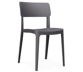 Pano καρέκλα Ανθρακί  46x51x82cm