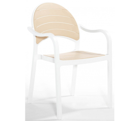 Senza πολυθρόνα ΚΑΦΕ-CAPPUCCINO 57x63x82