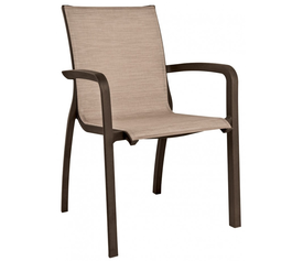 Sunset πολυθρόνα ΜΠΡΟΝΖΕ-ΚΟΝΙΑΚ 61x63x88(45)