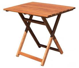 Τραπέζι Οξυά Πτυσσόμενο 60 x 80 cm Καρυδί