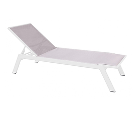 Kerr Ξαπλώστρα Λευκό Textilene Beige