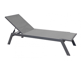 Kerr Ξαπλώστρα Ανθρακί Textilene Grey