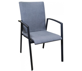 Paolina πολυθρόνα αλουμινίου 64x58x89cm