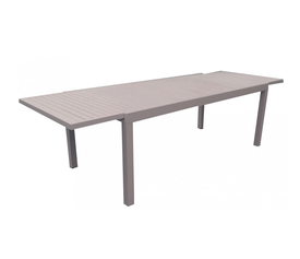 Valetta επεκτεινόμενο τραπέζι αλουμινίου Champagne