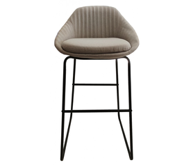 Wade SG σκαμπό H79 μεταλλικό με ύφασμα ΜΠΕΖ 49x51x97