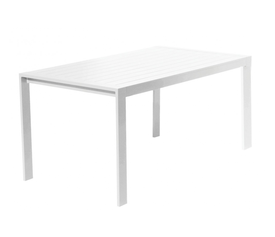 Amari Τραπέζι Αλουμινίου 150*80 Λευκό