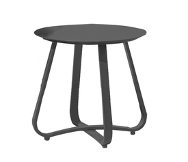 Τραπέζι αλουμινίου Φ42x40cm Ανθρακί