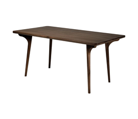 AVERY Τραπέζι Τραπεζαρίας, Απόχρωση Καρυδί