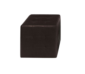 CONY Σκαμπό Βοηθητικό, PU Σκούρο Καφέ