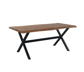 BRICK ΤΡΑΠΕΖΙ ΚΑΡΥΔΙ ΜΑΥΡΟ 180x90x75