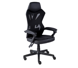 OUTRIDER ΚΑΡΕΚΛΑ GAMING ΓΡΑΦΕΙΟΥ ΜΑΥΡΟ 50x74x128