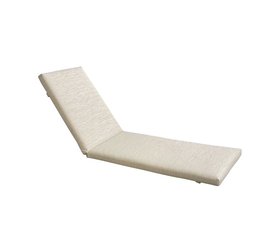 SUNLOUNGER Μαξιλάρι Ξαπλώστρας Textilene Μπεζ με Φερμουάρ & Velcro (Foam+Polyester)