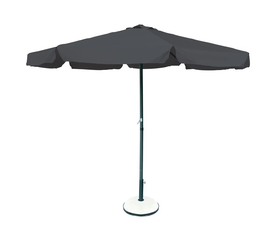 ΟΜΠΡΕΛΑ Αλουμινίου Σκελετός Ανθρακί - Ύφασμα Γκρι