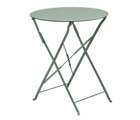 ΖΑΠΠΕΙΟΥ Pantone Τραπέζι Πτυσσόμενο, Μέταλλο Βαφή Sandy Green 5635C