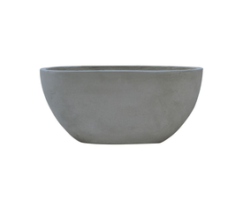 FLOWER POT-4 Cement Grey 56x27x26cm