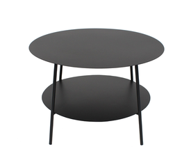 SIMPLE COFFEE TABLE ΜΑΥΡΟ 60x60x40