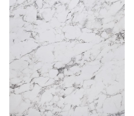 HPL (High Pressure Laminated) Επιφάνεια Τραπεζιού Απόχρωση White Marble, UV