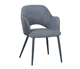 ASCOT ΚΑΡΕΚΛΑ ΓΚΡΙ ΣΚΟΥΡΟ 60x63.5x79