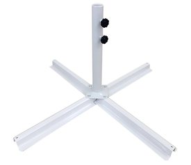 Βάση Ομπρέλας Χιαστί 1x1m για Πλάκες 50x50mm, Κορμός Ø50mm