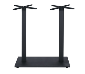 PRATO-W Βάση Τραπεζιού BAR 70x40cm H.108cm Μέταλλο Βαφή Μαύρο / 18,50Kg