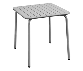 BRIO Slat Τραπέζι-Pro Κήπου - Βεράντας, Μέταλλο Βαφή Cool Grey 4C