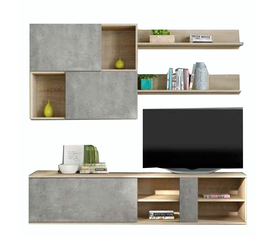 BETON ΣΥΝΘΕΤΟ SONOMA CEMENT ΑΝΟΙΧΤΟ 180x40xH190cm