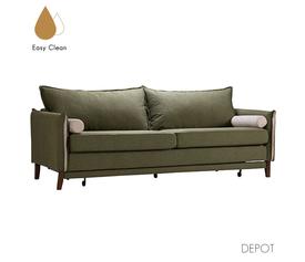 COMMODO ΚΑΝΑΠΕΣ ΚΡΕΒΑΤΙ 3ΘΕΣΙΟΣ ΛΑΔΙ ΓΚΡΙ 230x81x88